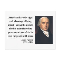 James Madison Quote 4b Post Cards