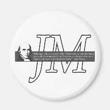 James Madison Quote Magnet