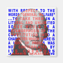 James Madison Quote Magnet
