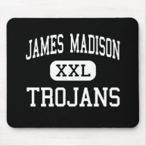 James Madison - Trojans - High - Dallas Texas mousepads