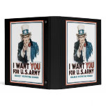 James Montgomery Flagg I Want You For U.S. Army binders