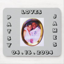 JAMES, PATSY, LOVES mousepads