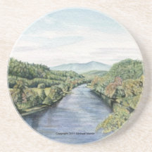 James River Blue Ridge Parkway Beverage Coasters