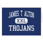 James T Alton Trojans Middle Vine Grove Card