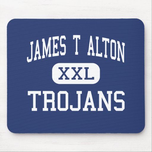 James T Alton Trojans Middle Vine Grove Mousepad