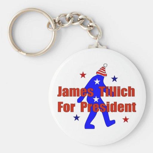 James Tillich For President Key Chain