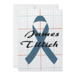 James Tillich Ribbon Personalized Announcements