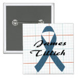 James Tillich Ribbon Pinback Buttons