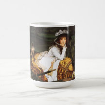 James Tissot Young Lady in a Boat Mug