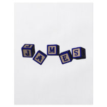 James toy blocks in blue. Great gift for loved one flyers by toyblocks James toy blocks in blue. Great gift for loved one flyers
