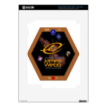 James Webb Space Telescope CSA Patch iPad 3 Decal
