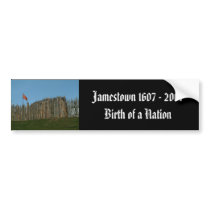 Jamestown 1607 - 2007, Birth of a Nation bumper stickers