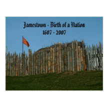 Jamestown - Birth of a Nation, 1607 - 2007 Post Card