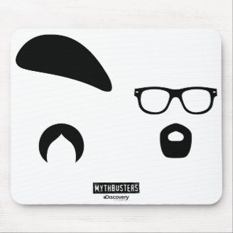 Jamie & Adam Silhouette Mousepad