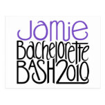 Jamie Bachelorette Bash 2010 Postcard
