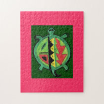 Jamila green turtle puzzle puzzles