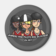 Jammers pivots blockers oh my fridge magnet