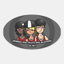Jammers pivots blockers oh my oval stickers