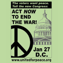 Jan. 27 Protest t-shirts by unitedforpeace Jan. 27 Protest t-shirts