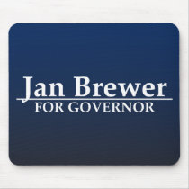 Jan Brewer for Governor Mousepad