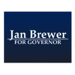 Jan Brewer for Governor Post Card