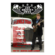 Jan Britten Owen - 7 Levels Tour 07 posters