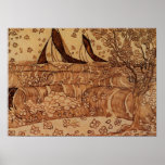 Jan Theodoor Toorop - Waves Poster posters