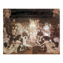 Jan Toorop The Three Brides Art Nouveau Poster posters by ArtNouveauDaz Jan Toorop The Three Brides Art Nouveau Poster posters