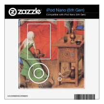 Jan Van Eyck - Birth of the Baptist iPod Nano Decal