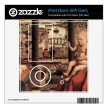 Jan Van Eyck - Madonna and Chancellor Nicholas Rol Decal For iPod Nano 5G