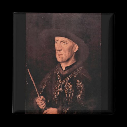 Jan Van Eyck - Portrait of Baudouin de Lannoy Magnets