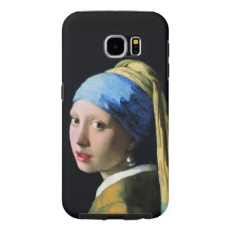 Jan Vermeer Girl With A Pearl Earring Samsung Galaxy S6 Cases
