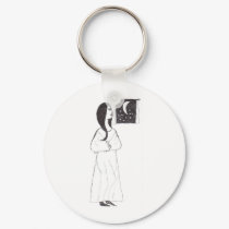 Jane Austen after dark keychains