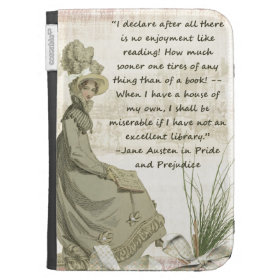 Jane Austen Book Lovers Case For The Kindle