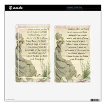Jane Austen Book Lovers Kindle Fire Skin