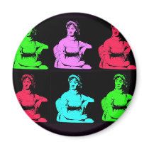 Jane Austen Collage Fridge Magnets