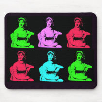Jane Austen Collage Mousepad