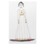 Jane Austen Creepy Gold Stationery
