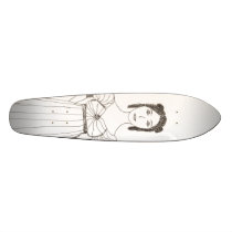 Jane Austen Girl Skateboard skateboards