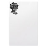 Jane Austen Girl Stationery