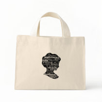 Jane Austen Girl Tote Bag