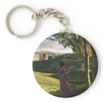 Jane Austen Inspired Pemberley Art Keychain
