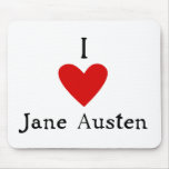 Jane Austen Love Mouse Mats