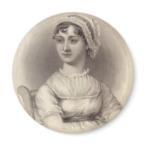 Jane Austen Magnet