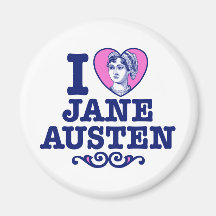 Jane Austen Magnet