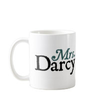Jane Austen Mrs. Darcy Mug