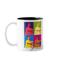 JANE AUSTEN POP ART MUG