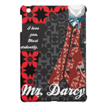 Jane Austen Pride and Prejudice gift "Mr. Darcy" iPad Mini Case