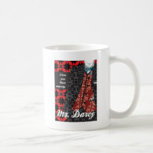 Jane Austen Pride and Prejudice gift "Mr. Darcy" Mugs