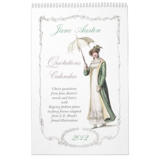 Jane Austen Quotations 2012 Calendar